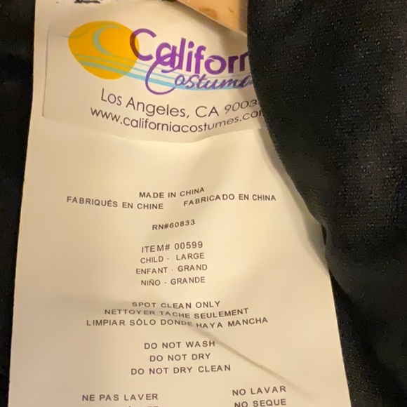 Dark wizard costume child’s L - Picture 4 of 5